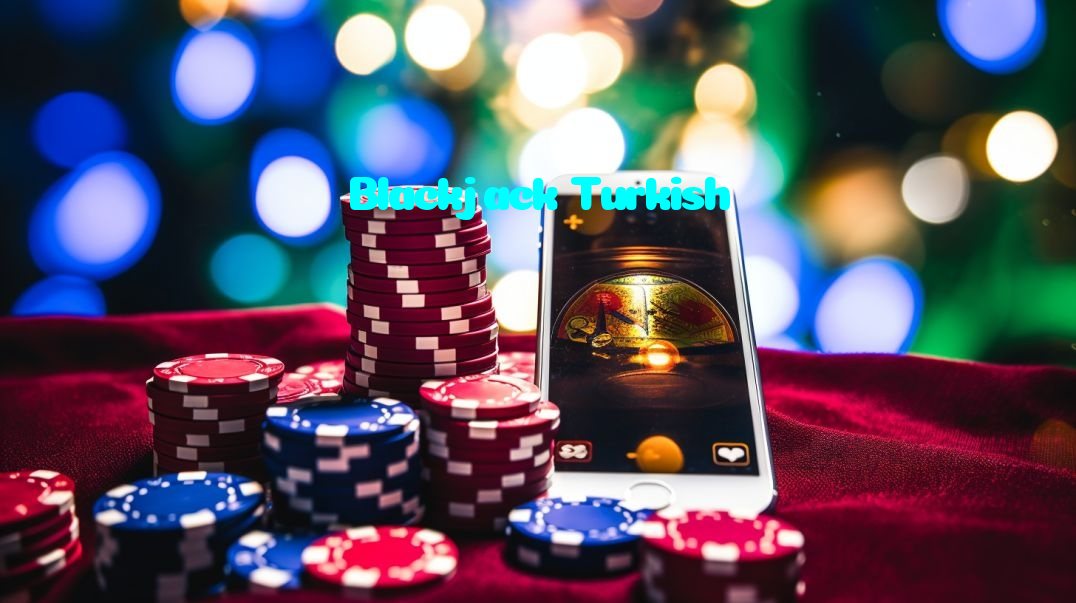 Blackjack Turkish casino presented on mobile device in Pakistan with slots and live games